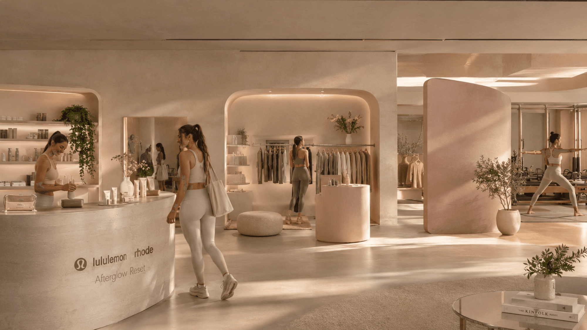 The Afterglow Reset experiential wellness space